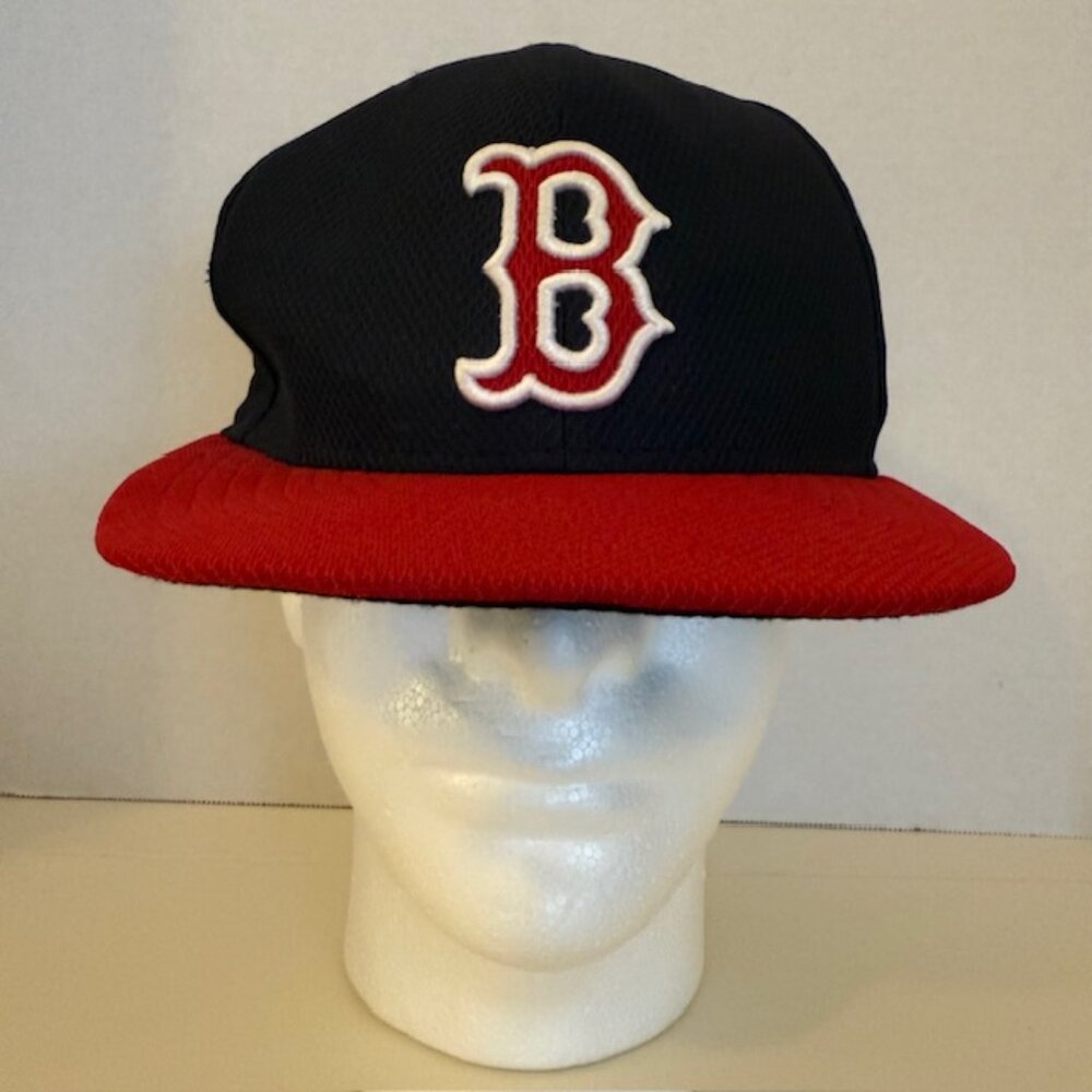 Boston Red Sox Hat New Era 59Fifty Authentic Collection Baseball Cap 7 1/4" VGC